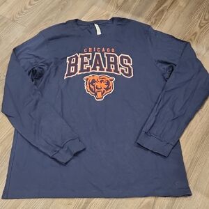 Chicago Bears Navy Long Sleeve Tee